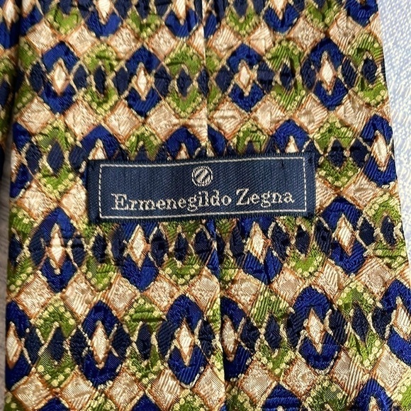ERMENEGILDO Zegna Silk Tie - Picture 3 of 7